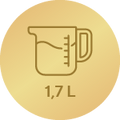 Ietilpība 1,7 L4