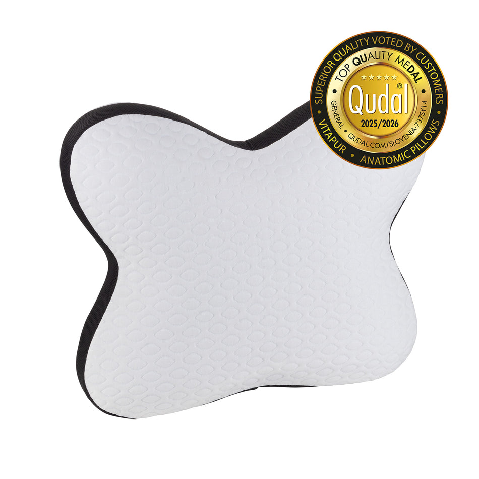 Ergonomisks spilvens Vitapur Memosilver Butterfly