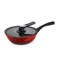 Zema spiediena vokpanna ar viedo vāku Rosmarino Fresh Cooker – 28 cm