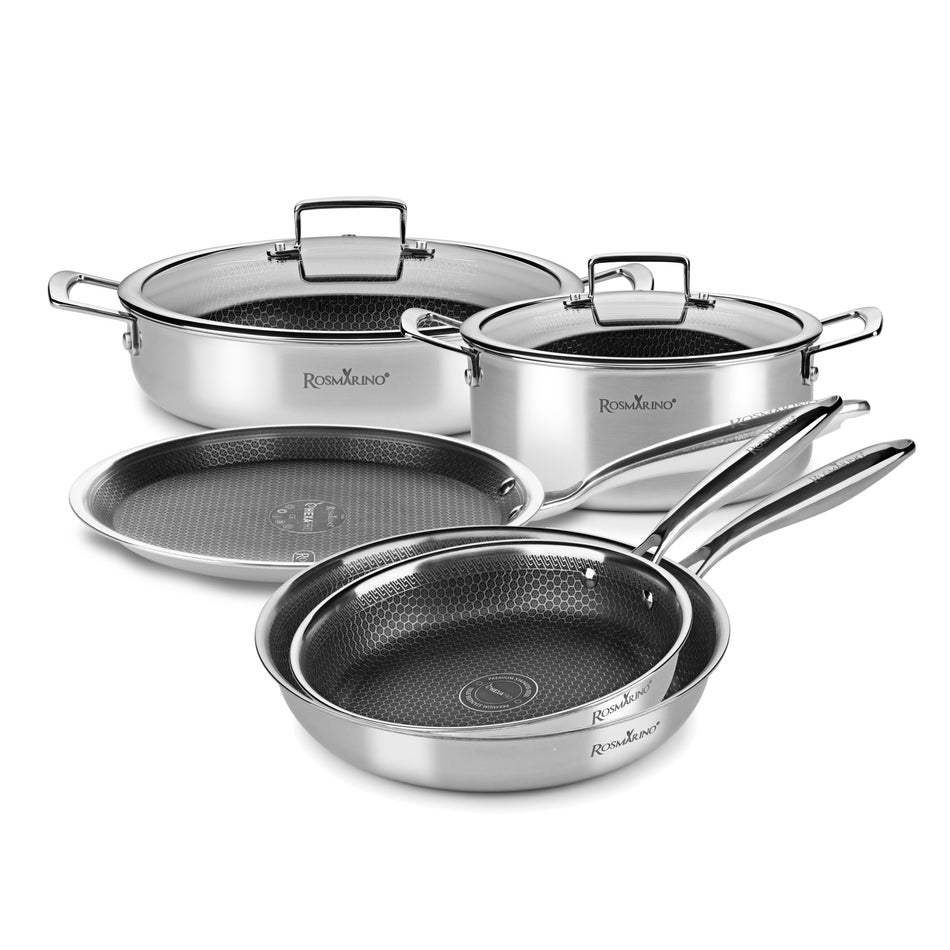 7 daļu Rosmarino HexaPRO virtuves trauku komplekts