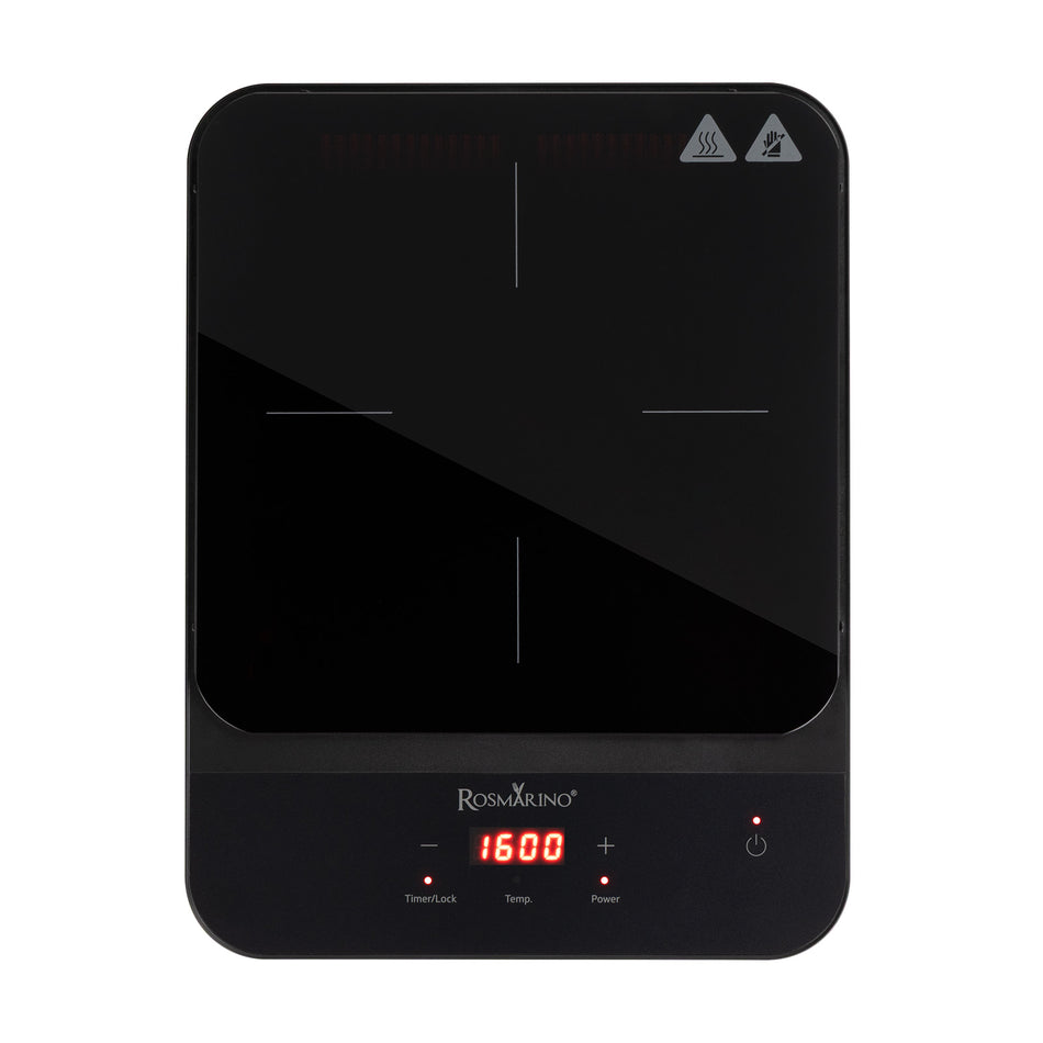 Pārnēsājama indukcijas plīts virsma Rosmarino OneZone Smart PRO Series 2000 W