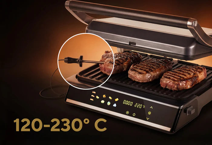 Temperatūras zonde perfekti pagatavotai gaļai