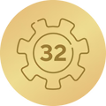 32 funkcijas