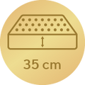 35 cm augstums luksusa komfortam4