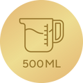 500 ml ietilpība4