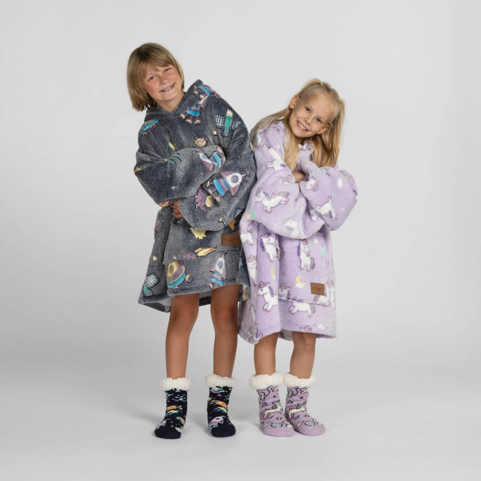 Bērnu sega ar kapuci Svilanit + dāvanā zeķes